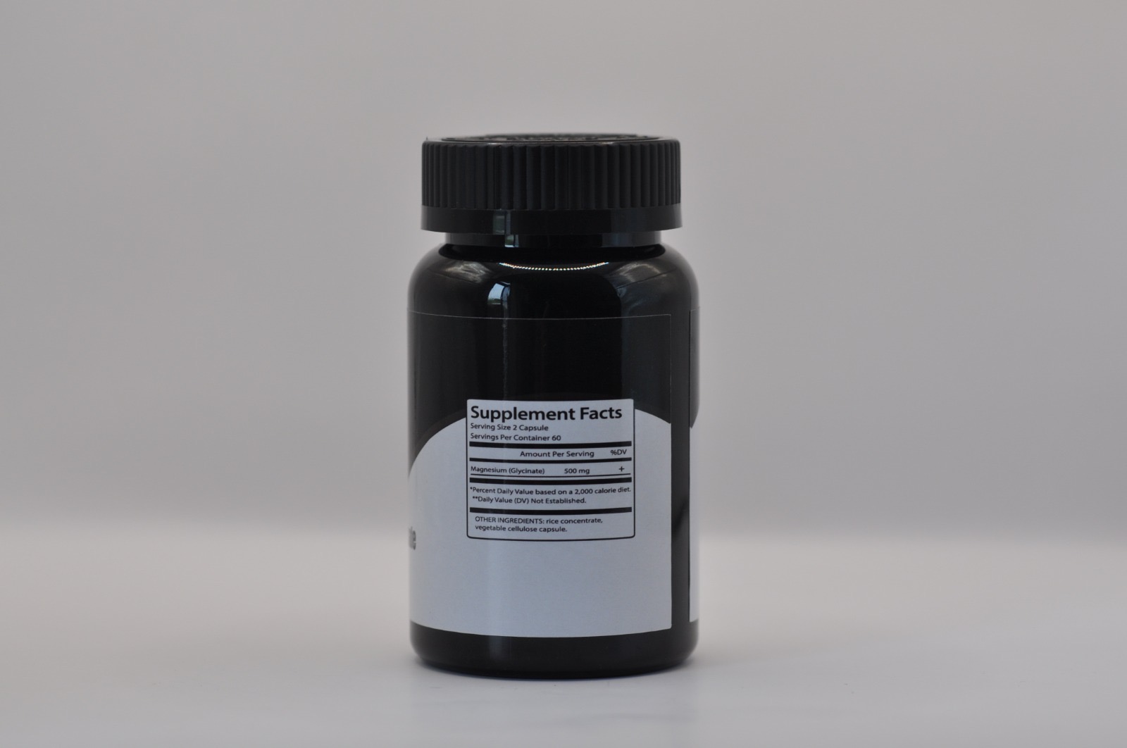 Magnesio Glicinato — información nutrimental